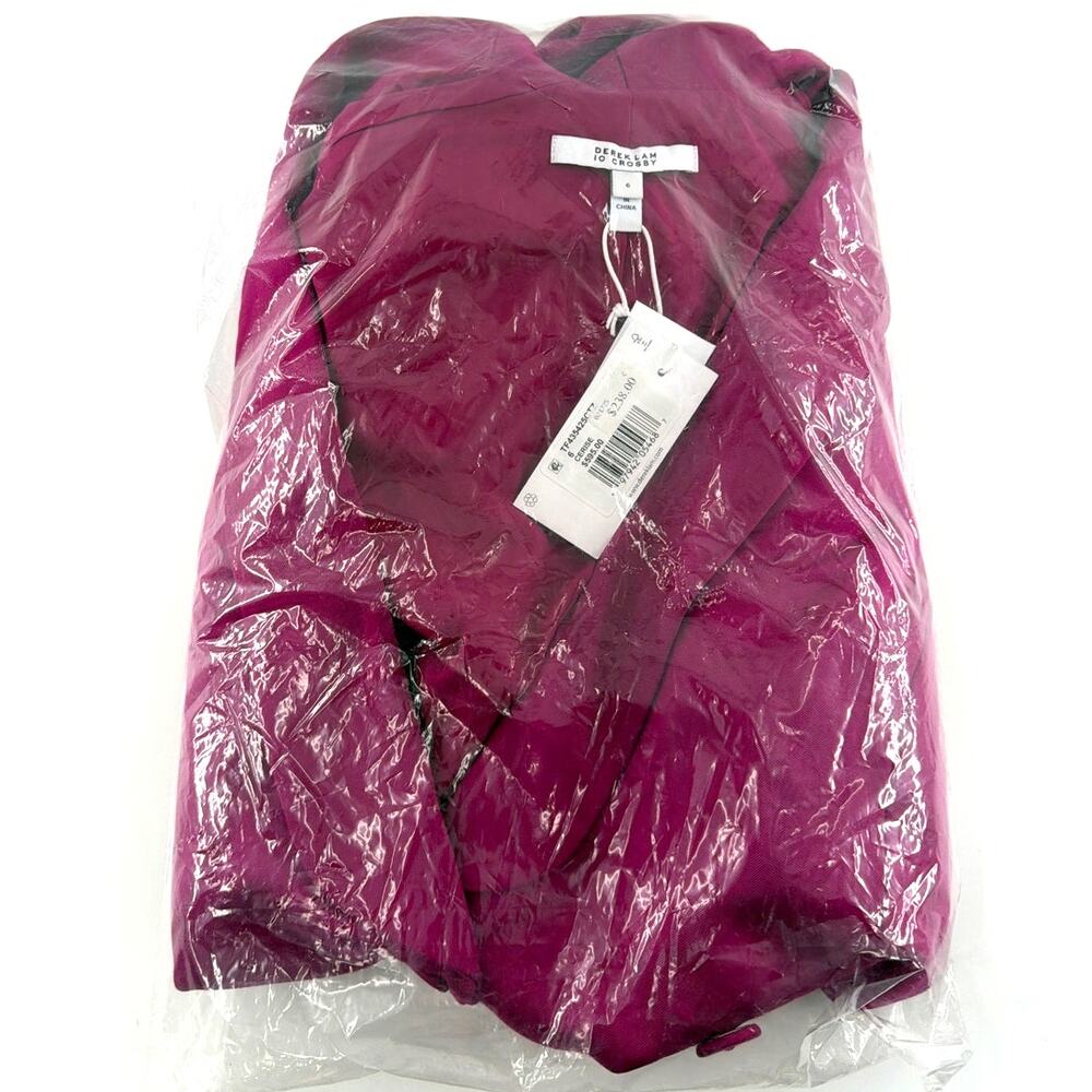Derek Lam 10 Crosby Women's Cerise Desiree Blazer Dress Size 6 - Picture 5 of 13